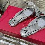 Toe Sandals Best Valentino Top Quality Slippers Loafer Bow Shoes