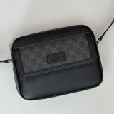 Men Gucci Luxurys 795464 Small GG Crossbody 795464 Black Bag