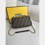 UK FENDI Iconic Baguette FF logo Luxury HANDBAG