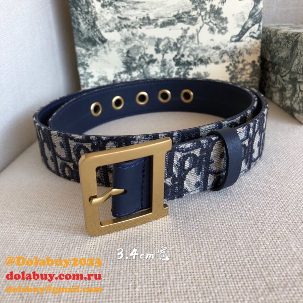 Christian Dior Perfect Belts 3.4cm Accessories Belts