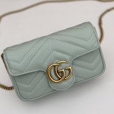 Faux Gucci Matelassé Shoulder GG Marmont Wholesale Top Bag