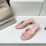 Miu Miu New Low Heel Slippers Buy The Best Product Designer Shoes