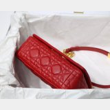 Perfect Dior Caro High Quality Red Bag