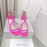 Azia 110 Patent Leather Sandal Inspired Jimmy Choo Heel: 8.5 cm Shoes