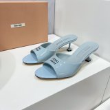 Miu Miu New Low Heel Slippers Buy The Best Product Designer Shoes