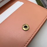 Gucci Top Quality 466492 Leather GG Marmont Card Case Knockoff Wallet