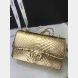 Luxury Perfect CC flap handbag snake skin 25.5cm