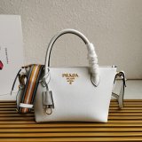 Designer Prada Perfect 1BA111 Grained Inspired Shoulder Luxury Bag