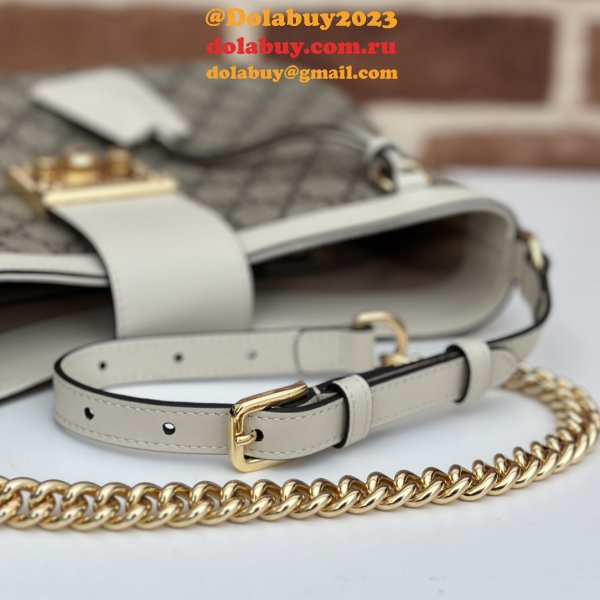 Chain Luxury Best 795113 Gucci Padlock GG 1:1 Mirrors Shoulder Bag