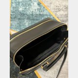 Designer Knockoffs Saint Laurent Lyia Zip Duffle Black 766785 Bag