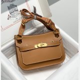 Copy hermes jypsiere mini calf leather bag