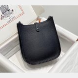 AAA+ Hermes Mini Evelyne TPM Bag Black