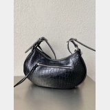 Balenciaga Top Quality High Quality Le Cagole crocodile Drill 33CM Bag