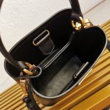 Platinum Prada 1BA373 Panier Saffiano Leather Perfect Top Quality Bag