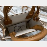 Celine Designer Small Cabas Vertical Bag In Triomphe Canvas