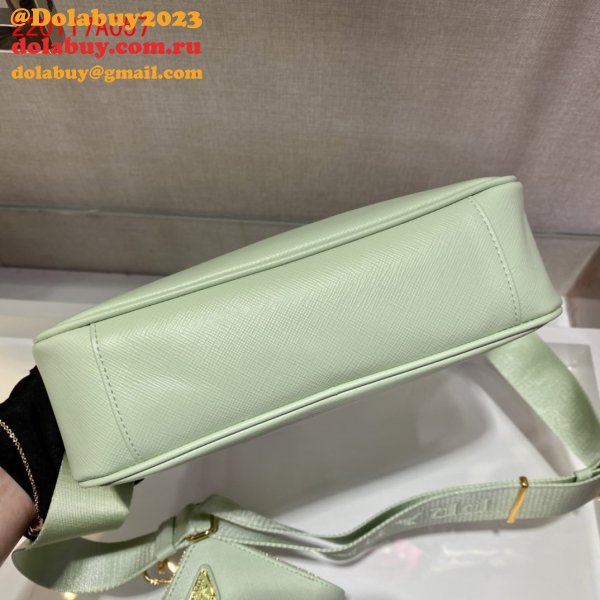 Top Quality Prada Handbags Cheap Highest Quality For Leather Hobo Re-Edition You