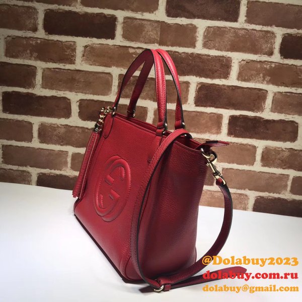 Luxury Gucci Wholesale Soho leather shoulder 369176 bag