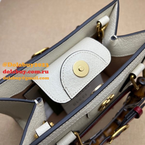 Gucci designer Knockoff 702732 Diana mini tote bag leather