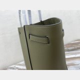 Wholesale Cheap Wholesale Celine Army Green Cabas Bags Online