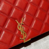 Duplicates Saint Laurent Becky Large chain bag in quilted lambskin