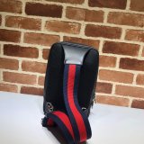 Best AAA+ Gucci Messengers GG Black belt Purses 478325 GG Supreme