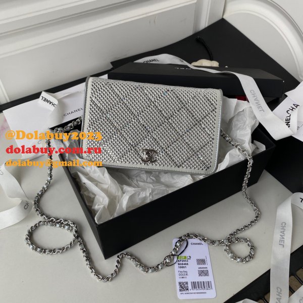 Wholesale Wallet 7 Star on Chain Lambskin AP2853 Bag