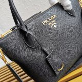 Designer Prada Perfect 1BA111 Grained Inspired Shoulder Luxury Bag