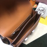 Hermes Constance Bag 23cm Epsom Leather Camel Fashion