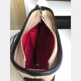 AAA+ CC Gabrielle hobo bag 28cm Black Apricot