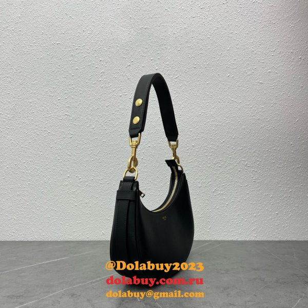 Celine 1:1 Mirror Luxury Ava Strap Hobo 196923 Top Bag