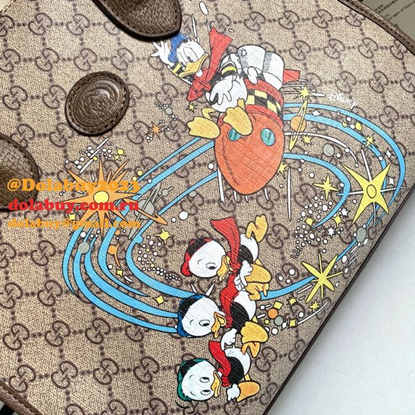 Gucci Perfect Disney x Donald Duck tote china 648134 bag