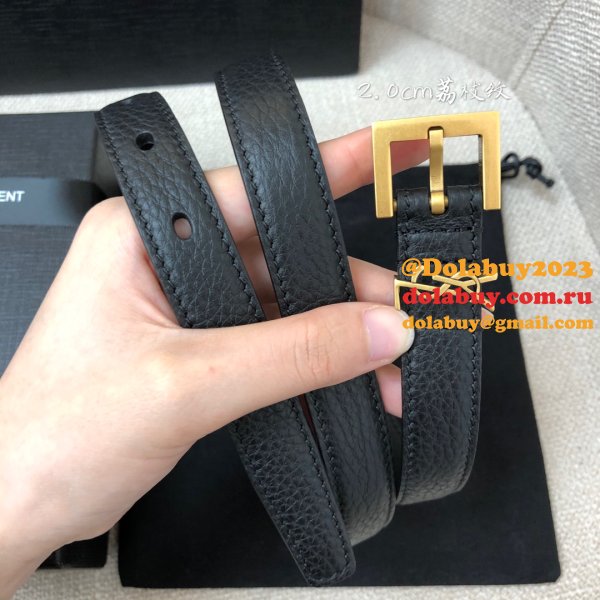 Top Quality UK Inspired SAINT LAURENT 1:1 MirrorS BELT