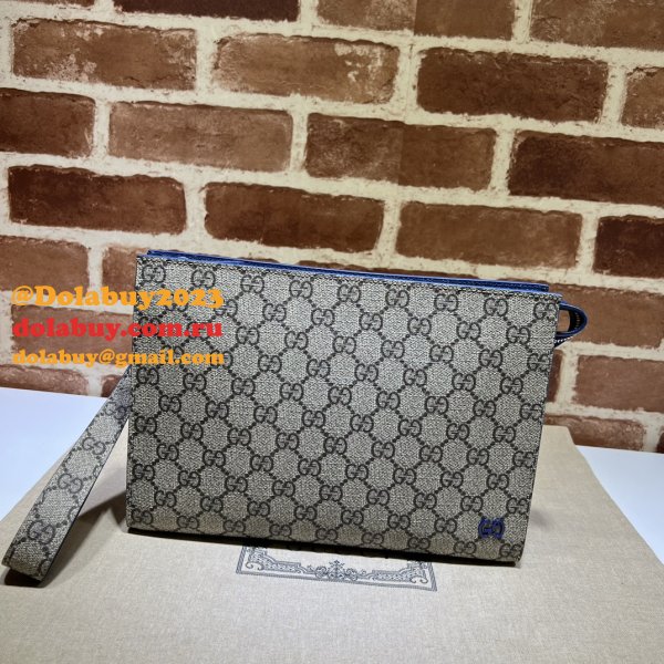 Pouch 1:1 Gucci Clutches Knockoff GG Detai 768255 Cheap Bag