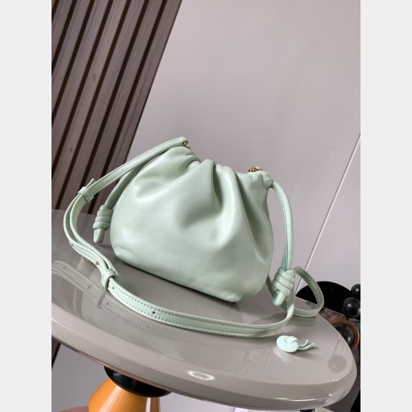 Knockoff Loewe Flamenco Clutch Jade 1:1 Mirror Purse 9049 Bags