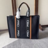 High Quality Chloe Woody Handbag Replica online Black