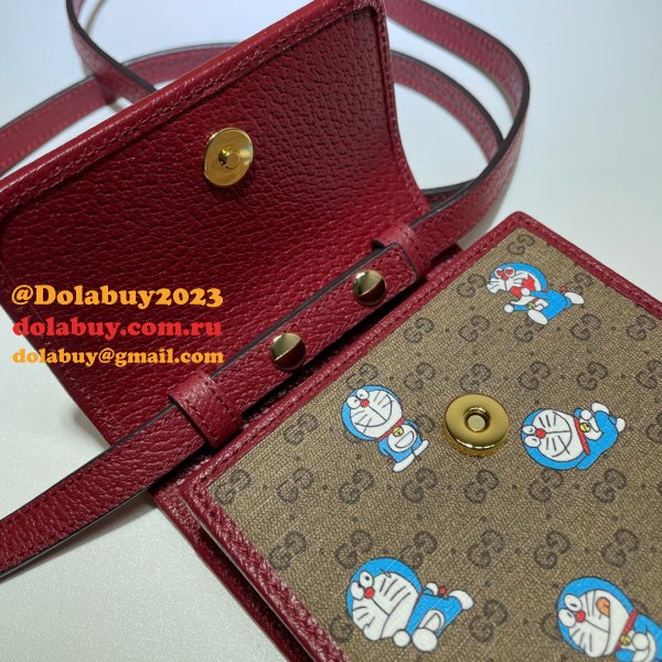 Quality Gucci Fashion X Doraemon Bag 647805 Red