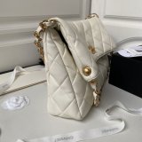 Designer Luxury AS4777 Hobo Knockoff Black/White Bags