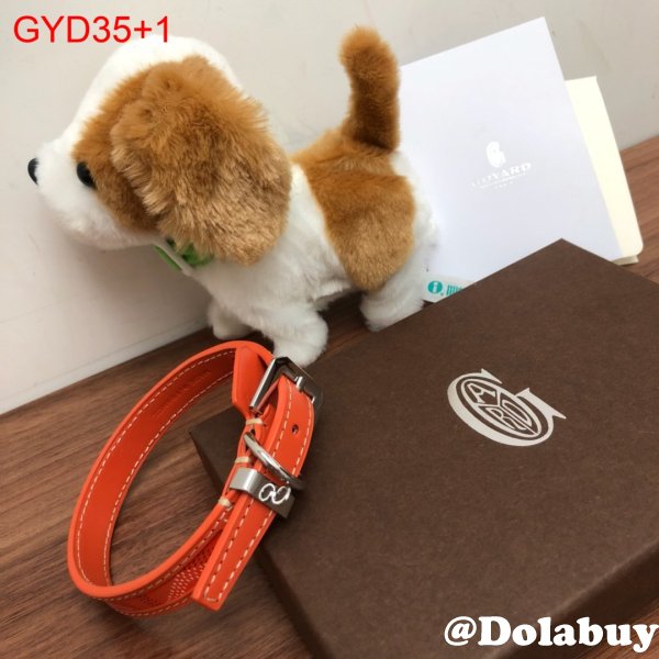 Cheap Designer Quality Goyard Multi-Color Dog Collar