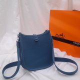 Cheap High Quality Copy Hermes Evelyne For Blue Sale