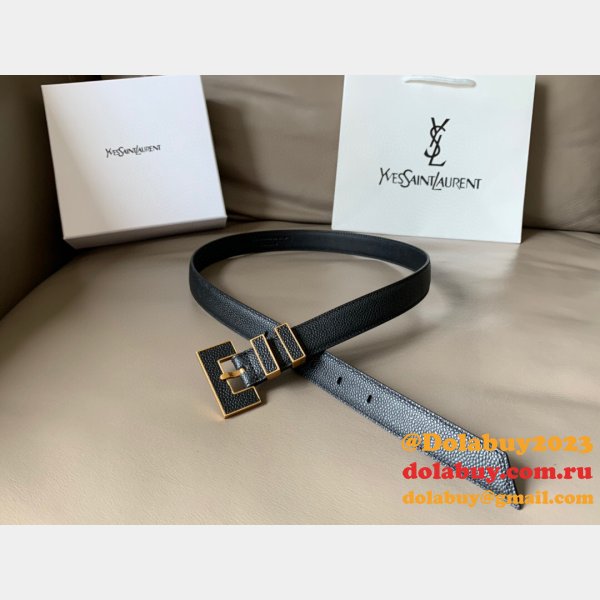 Perfect 7 Star SAINT LAURENT 7 StarS BELT 25MM