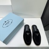 Wholesale Wholesale Prada 1:1 Designer Saint-Tropez Loafers Shoes