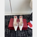 Roger Vivier Wholesale Slingback Heels Designer Luxury Shoes