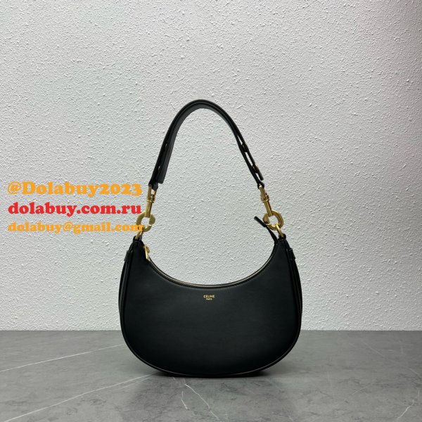 Celine 1:1 Mirror Luxury Ava Strap Hobo 196923 Top Bag