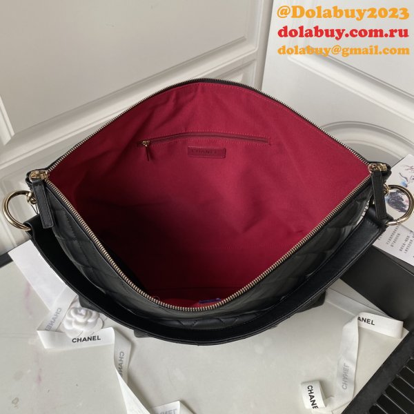 1:1 Mirror Designer Maxi Black AS4339 Hobo 1:1 Mirror Bag