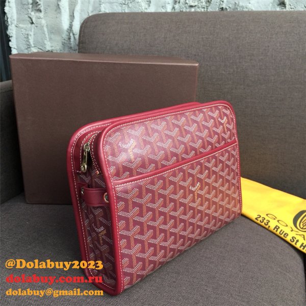 Copy Goyard Multi-Color Cosmetic toiletry bag