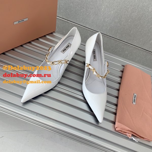 Our shop offer you cheap AAA+ Miu Miu Shoes