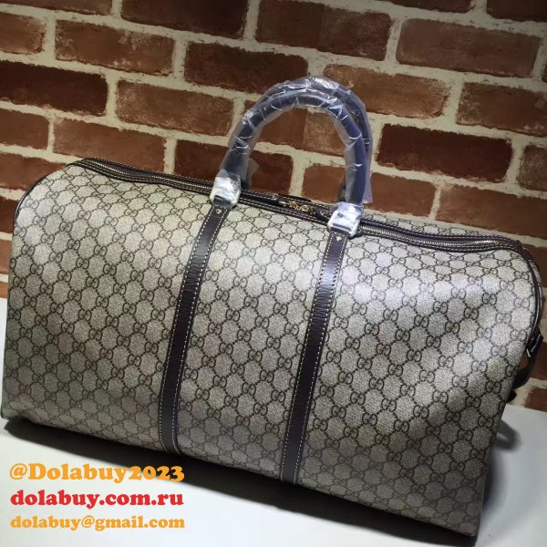 Perfect Gucci GG 206500 Plus Large carry-on Duffle Shoulder Bag