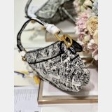 Best Quality Duplicate Oblique Saddle Christian Dior 9012/0446 Bag