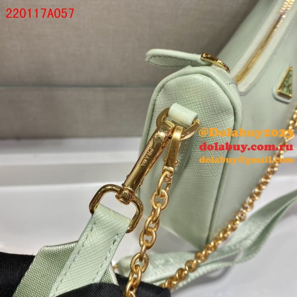 Top Quality Prada Handbags Cheap Highest Quality For Leather Hobo Re-Edition You