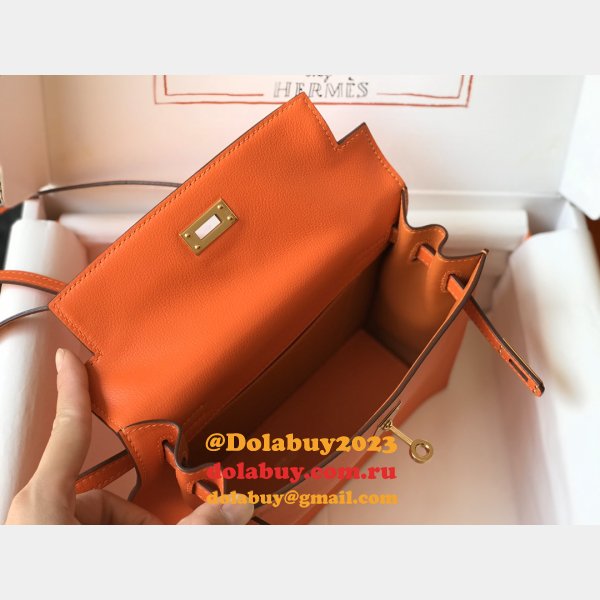 Cheap HERMES KELLY DANSE Customize BAG FOR SALE